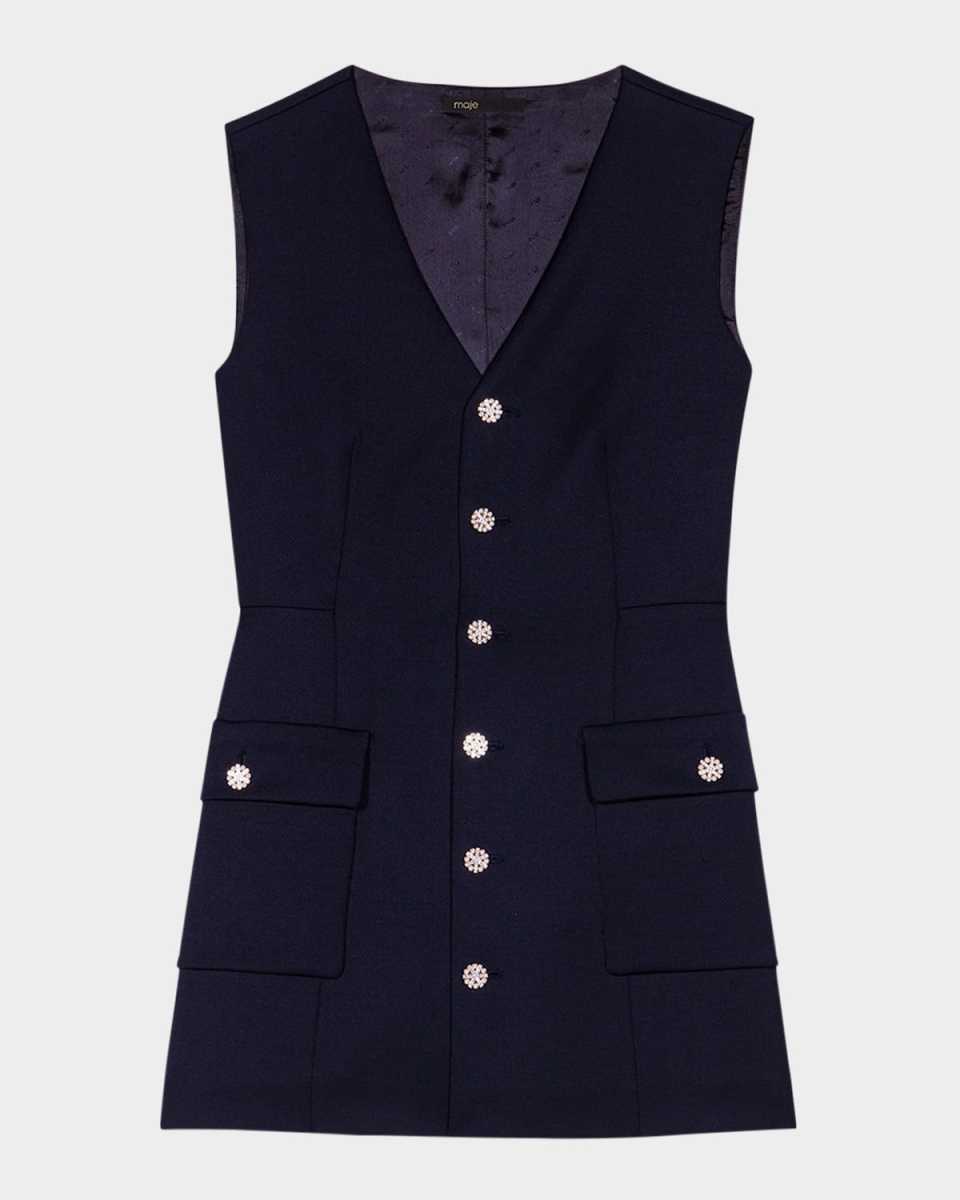 Iorine Wool-Blend Romper